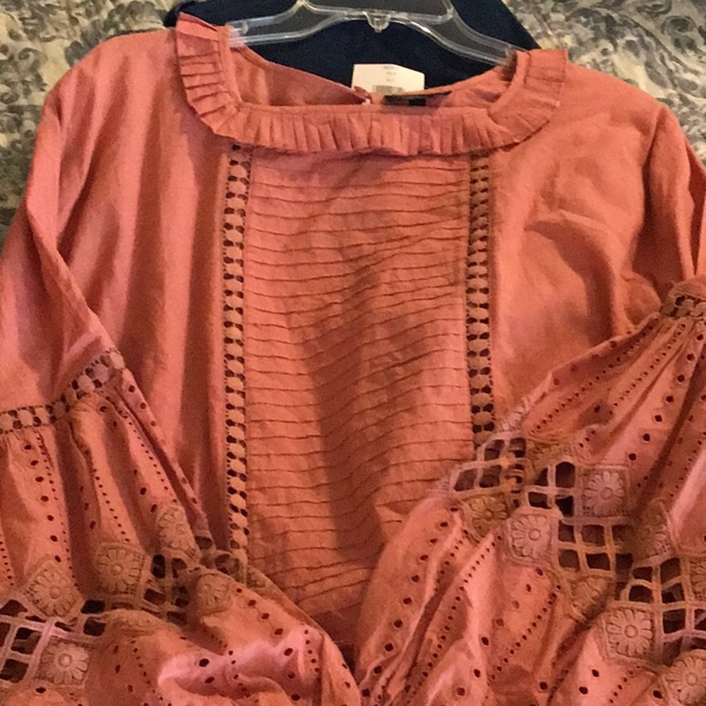 Top shop Decorative Blouse NWT